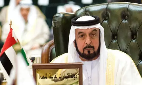 ശൈഖ് ഖലീഫ ബിന്‍ സായിദിന്‍റെ നിര്യാണം; അനുശോചിച്ച് നരേന്ദ്ര മോദിയും രാഹുൽ ഗാന്ധിയും