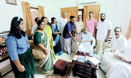 Excellent membership for M.T. Vasudevan nair