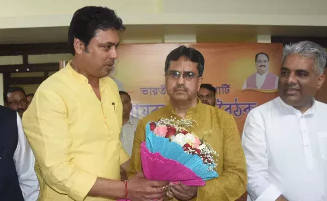 മണിക് സാഹ പുതിയ ത്രിപുര മുഖ്യമ​ന്ത്രി