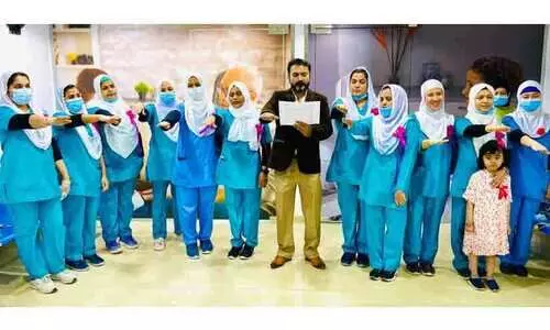 പ്രതിജ്ഞ പുതുക്കി നഴ്സസ് ദിനാഘോഷം പ്രതിജ്ഞ പുതുക്കി നഴ്സസ് ദിനാഘോഷം