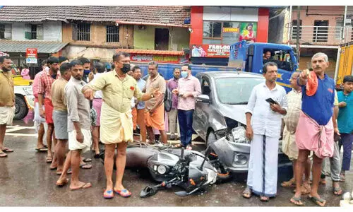 പെരുമഴയിൽ അപകട ശനി; കണ്ണൂർ ജില്ലയിൽ മൂന്നുമരണം; നൂറോളം അപകടങ്ങൾ