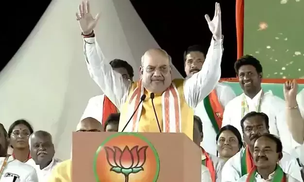 തന്ത്രജ്ഞർ പറയുന്നു, അദ്ദേഹം തോൽക്കുമെന്ന്; കെ. ചന്ദ്രശേഖർ റാവുവിനെതിരെ അമിത് ഷാ