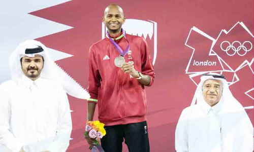 ബർഷിമിന്​ ഒളിമ്പിക്​ മെഡൽ സമ്മാനിച്ചു