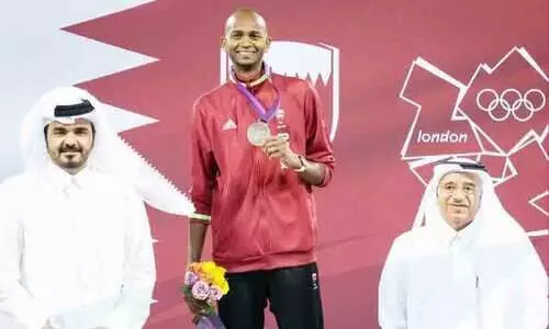 ബർഷിമിന്​ ഒളിമ്പിക്​ മെഡൽ സമ്മാനിച്ചു
