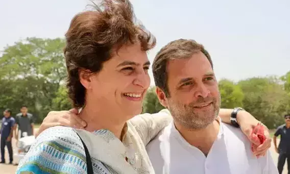Priyanka Gandhi @ RAHUL GANDHI
