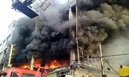 Delhi fire