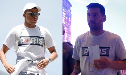 messi and mbappe in qatar