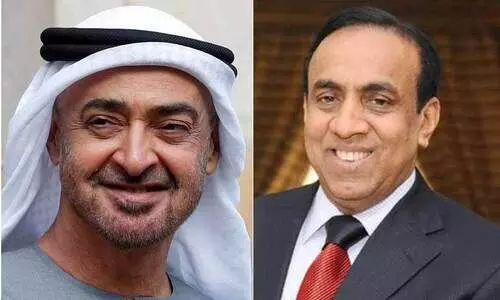 യു.എ.ഇ പ്രസിഡന്‍റിന്​ ആശംസ നേർന്ന്​ ഡോ. രവി പിള്ള