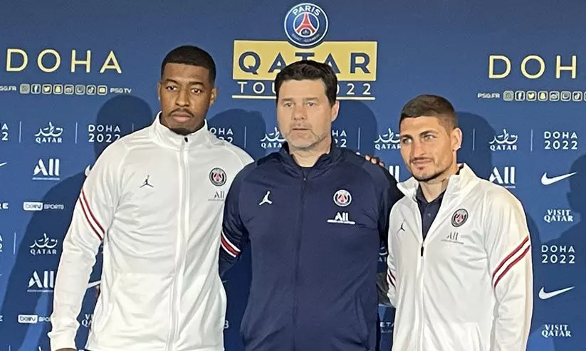 ഖത്തറിന്റെ ഫുട്ബാൾ പ്രണയം ഇഷ്ടം; ലോകകപ്പ് അയോഗ്യതയിൽ നിരാശ -വെറാറ്റി ഖത്തറിന്റെ ഫുട്ബാൾ പ്രണയം ഇഷ്ടം; ലോകകപ്പ് അയോഗ്യതയിൽ നിരാശ -വെറാറ്റി