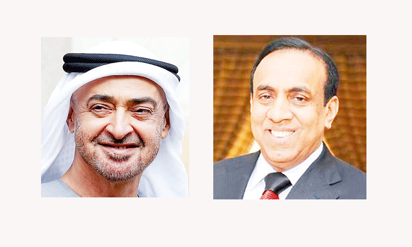 യു.എ.ഇ പ്രസിഡന്‍റിന്​ ആശംസ നേർന്ന്​ ഡോ. രവി പിള്ള