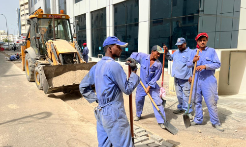 താപനില ഉയര​ുന്നു;  വെന്തുരുകി തൊഴിലാളികൾ