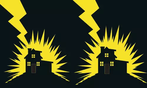 thunder and lightning