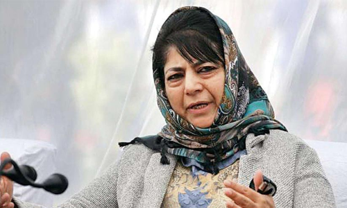 മുസ്ലിം പള്ളികൾക്ക് പിന്നാലെയാണ് ബി.ജെ.പിയെന്ന് മെഹബൂബ മുഫ്തി