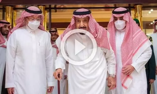 വൈദ്യപരിശോധനകൾക്കായി ആശുപത്രിയിൽ പ്രവേശിപ്പിച്ച സൽമാൻ രാജാവ്​ ആശുപത്രി വിട്ടു