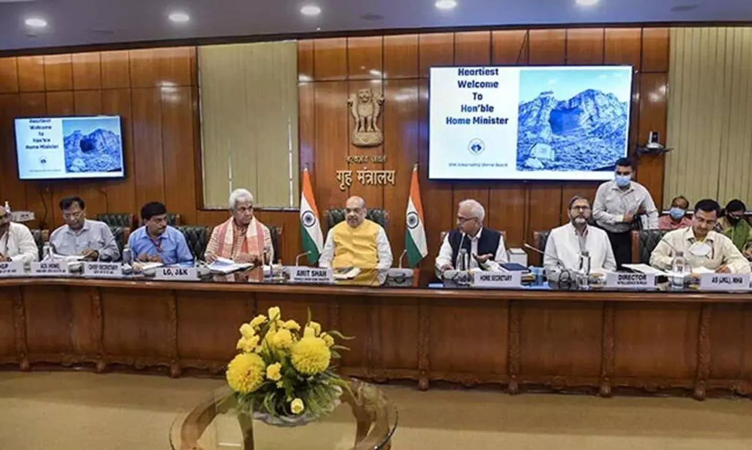 കശ്മീർ: അമിത് ഷായുടെ നേതൃത്വത്തിൽ ഉന്നതതല യോഗം