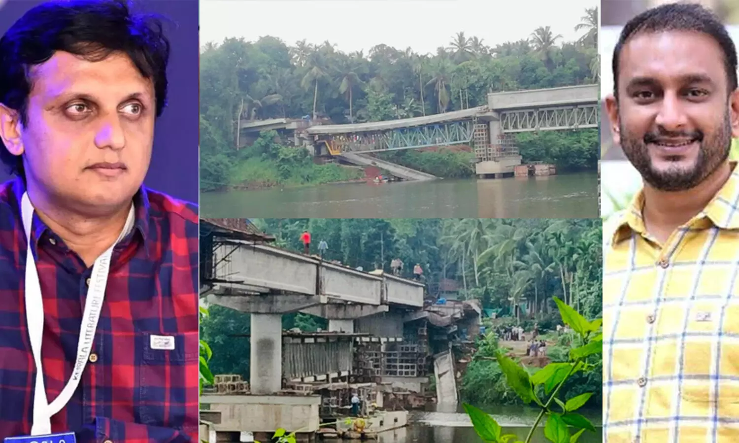 കൂളിമാട് പാലം തകർച്ച: ഊരാളുങ്കലിനെ കരിമ്പട്ടികയിൽപെടുത്തണം, മന്ത്രി റിയാസ് രാജിവെക്കണം -പി.കെ ഫിറോസ്