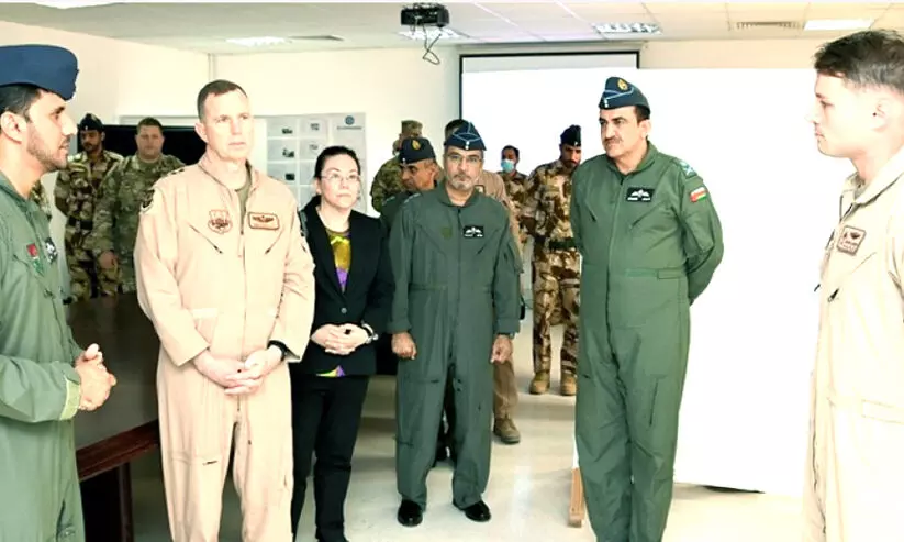 ഒ​മാ​ൻ-​യു.​എ​സ്​ സം​യു​ക്ത അ​ഭ്യാ​സ​ത്തി​ന്​ തു​ട​ക്കം