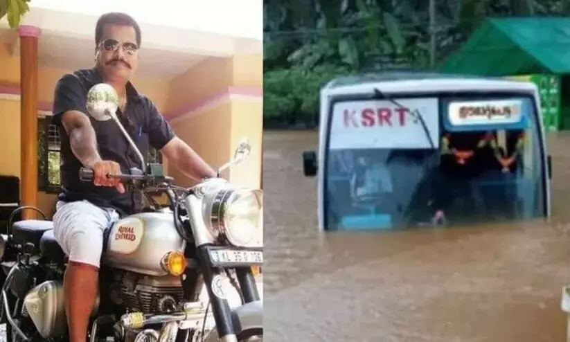 വെള്ളക്കെട്ടിലൂടെ ബസ് ഓടിച്ച് സസ്പെൻഷനിലായ കെ.എസ്.ആർ.ടി.സി ഡ്രൈവറെ തിരിച്ചെടുത്തു