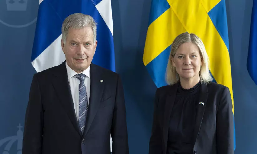 നാറ്റോ അംഗത്വം: സ്വീഡനും ഫിൻലൻഡും ഇന്ന് അപേക്ഷ സമർപ്പിക്കും; എതിർപ്പുമായി തുർക്കി