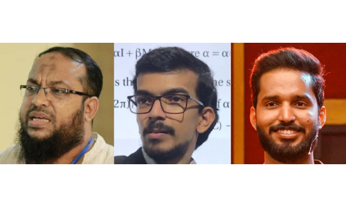 ഫൈസൽ പി. സെയ്ദ്, ആർ. മുഹമ്മദ് ഇഖ്ബാൽ, ഡോ. അനന്തു എസ്