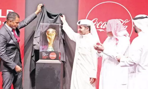 ഫുട്ബാൾ ലോകകപ്പ് കുവൈത്തിൽ പ്രദർശിപ്പിച്ചു