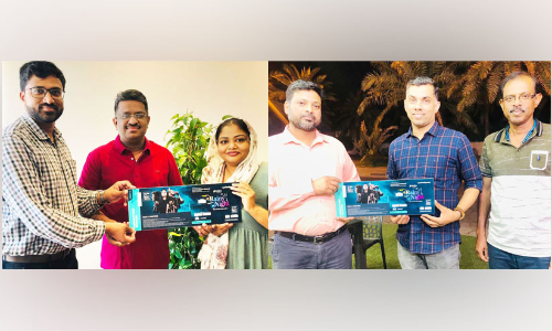 റെ​യ്​​നി നൈ​റ്റി​ന്​ ആ​ശം​സ​യു​മാ​യി അ​മാ​ദ്​ ഗ്രൂ​പ്​