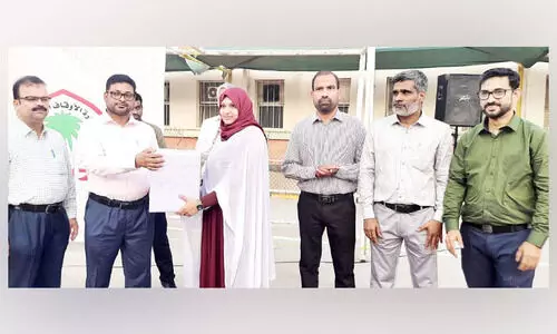 ദാ​റു​ൽ ഈ​മാ​ൻ ഖു​ർ​ആ​ൻ വി​ജ്ഞാ​ന പ​രീ​ക്ഷ: സ​മ്മാ​ന​ങ്ങ​ൾ വി​ത​ര​ണം​ചെ​യ്തു