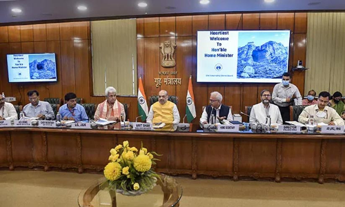 കശ്മീർ: അമിത് ഷായുടെ നേതൃത്വത്തിൽ ഉന്നതതല യോഗം