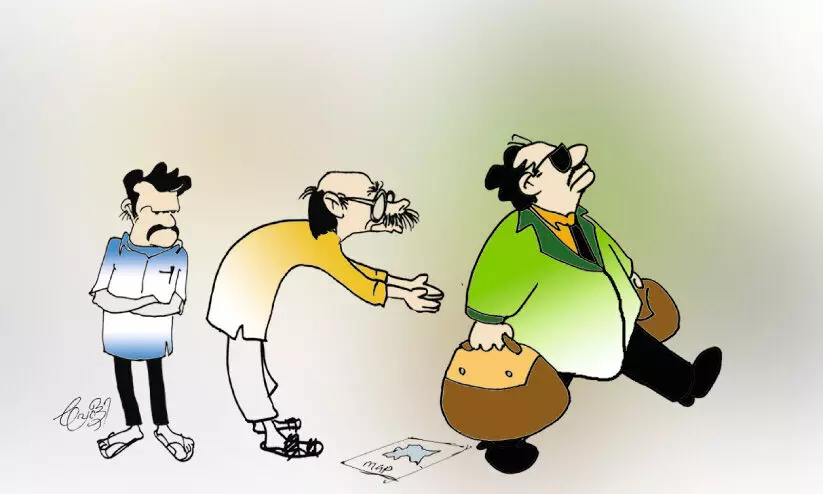 തൃക്കാക്കര ഉപതെര​ഞ്ഞെടുപ്പ്:  പോൾകര; വോ​ട്ട് മു​ഖ്യം ബി​ഗി​ലേ...