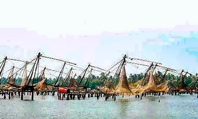 Chinese nets in Aroor Kayali