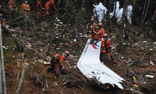ചൈനയിലെ വിമാനപകടം;  മനപൂർവ്വം ഇടിച്ചിറക്കിയതെന്ന് ബ്ലാക്ക് ബോക്‌സ് ഡാറ്റ