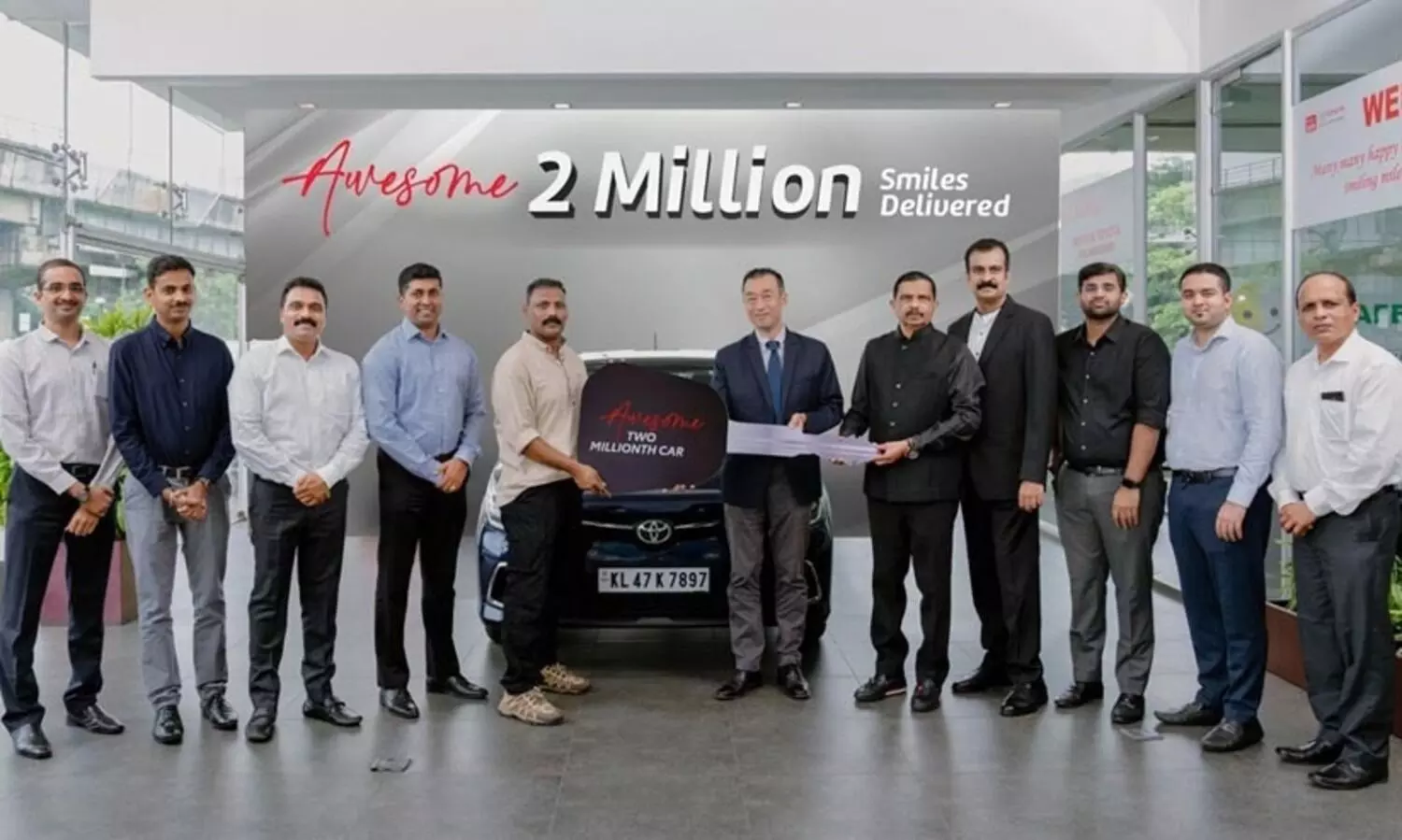 ഇന്ത്യൻ വിപണിയിൽ 20 ലക്ഷം വില്‍പന പിന്നിട്ട് ടൊയോട്ട
