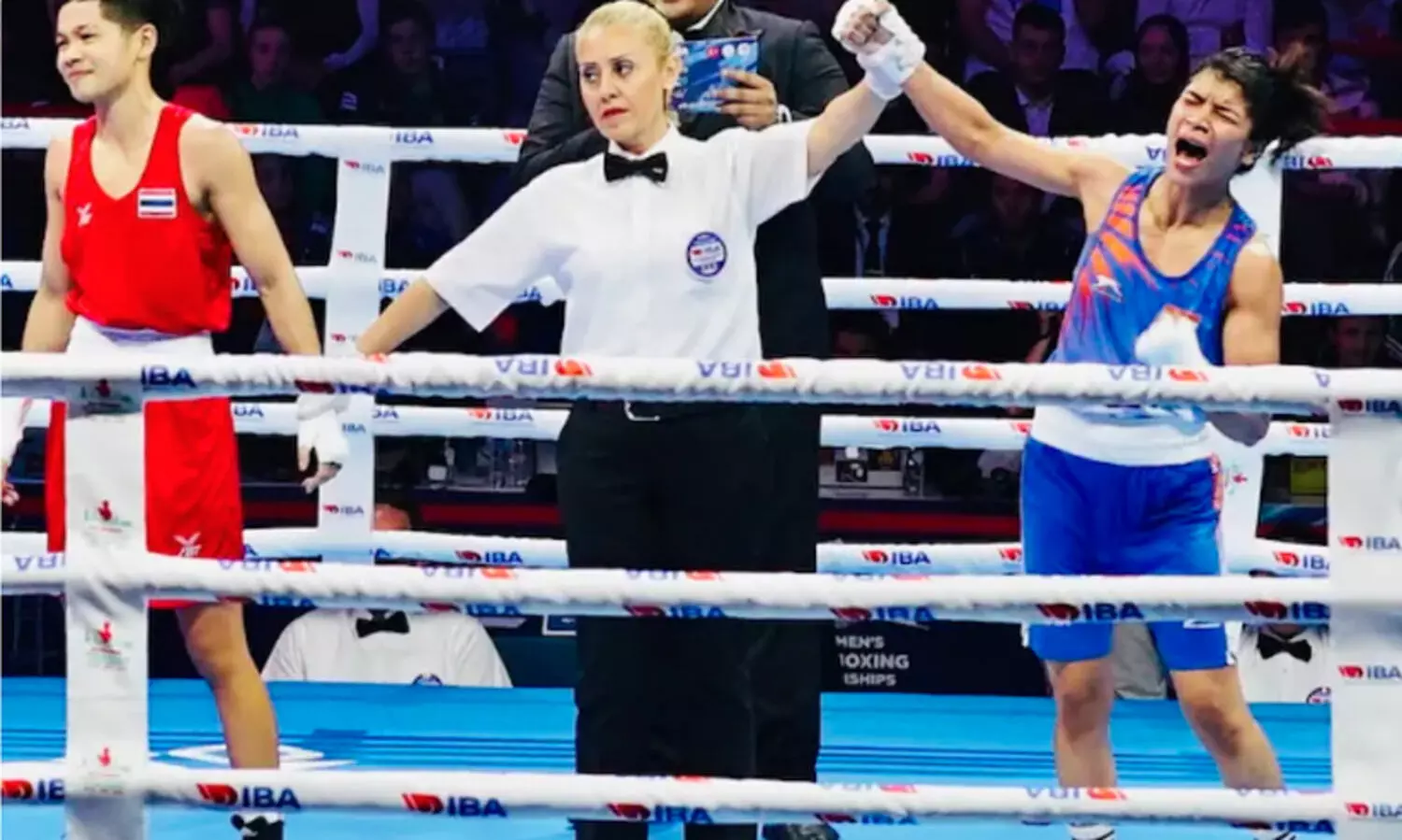 ലോക വനിത ബോക്സിങ്:  ഇന്ത്യയുടെ നിഖാത്ത് സരീന് സ്വർണം