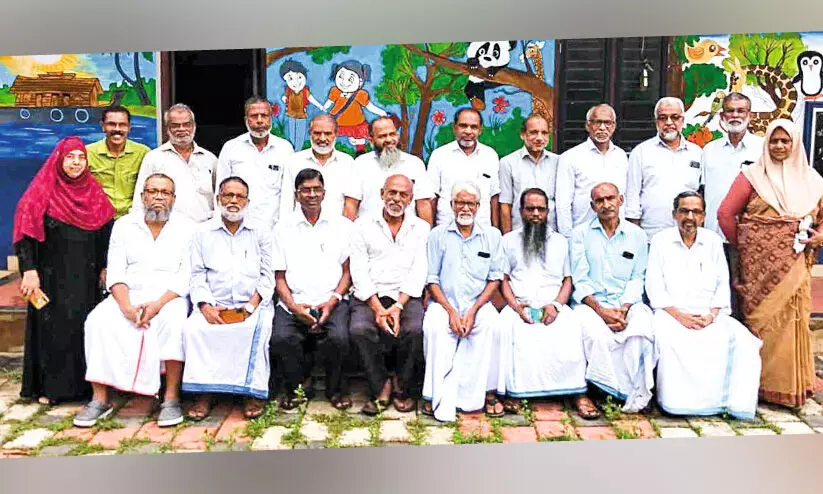 46 years later Alumni gathered 46 years later Alumni gathered