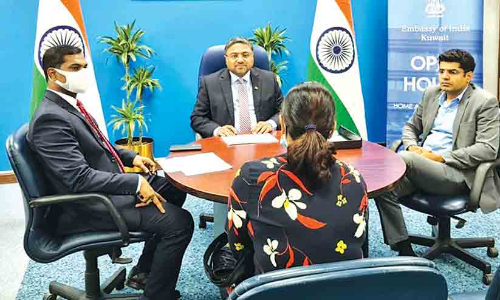 ഇന്ത്യൻ എംബസി ജനസമ്പർക്ക പരിപാടി നടത്തി