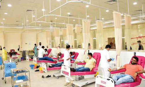 എം.സി.വൈ.എം-കെ.എം.ആർ.എം, ബി.ഡി.കെ രക്തദാന ക്യാമ്പ് നടത്തി