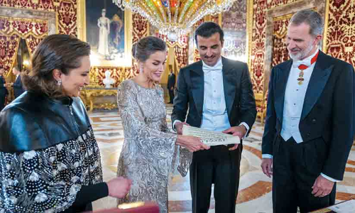 അമീറിന്‍റെ സ്പാനിഷ് സന്ദർശനം പൂർത്തിയായി