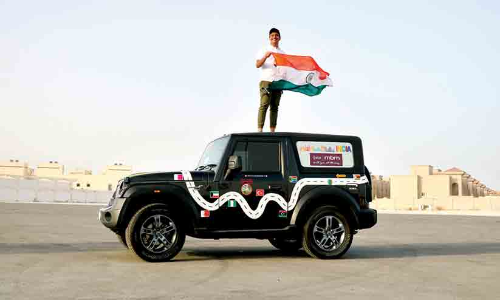 ഖത്തറിന്‍റെ നിരത്തും കീഴടക്കി ഹാഫിസും ഥാറും മുന്നോട്ട്