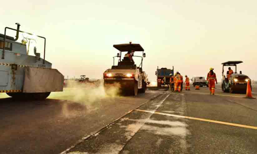 എയർഫീൽഡ് അറ്റകുറ്റപ്പണികൾ പൂർത്തിയായി