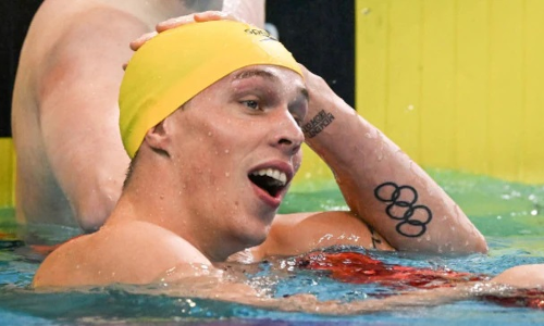 നീന്തലിൽ ലോക റെക്കോഡ്