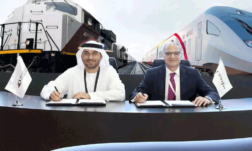 ഇത്തിഹാദ് റെയിൽ യൂറോപ്യൻ കമ്പനികളുമായി കരാറിലെത്തി
