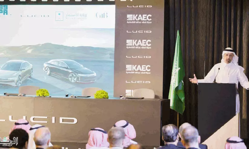 ഇലക്ട്രിക് കാർ നിർമാണം സൗദിയിലും: ലൂസിഡ് വാഹന ഫാക്ടറി പ്രാരംഭ പ്രവർത്തനങ്ങൾ തുടങ്ങി