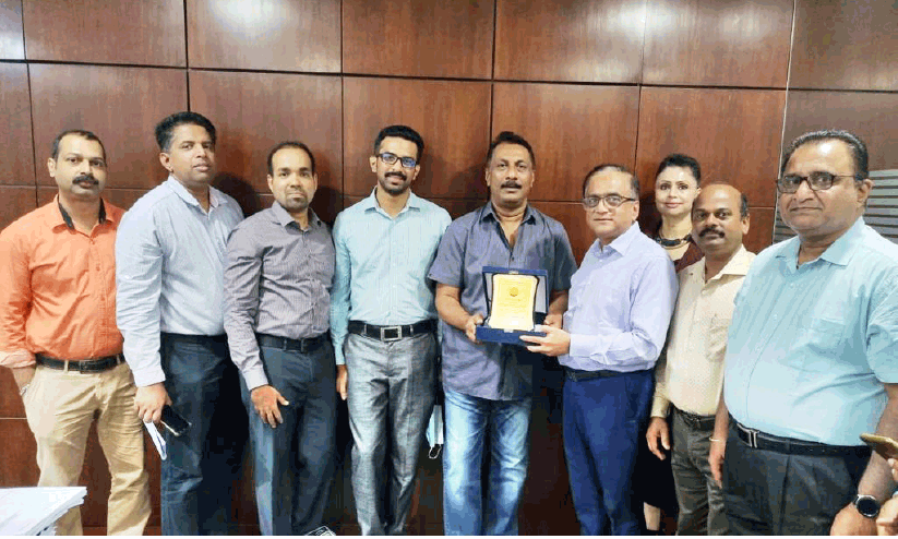 അനിൽ ജോർജിന് യാത്രയയപ്പ് നൽകി അനിൽ ജോർജിന് യാത്രയയപ്പ് നൽകി