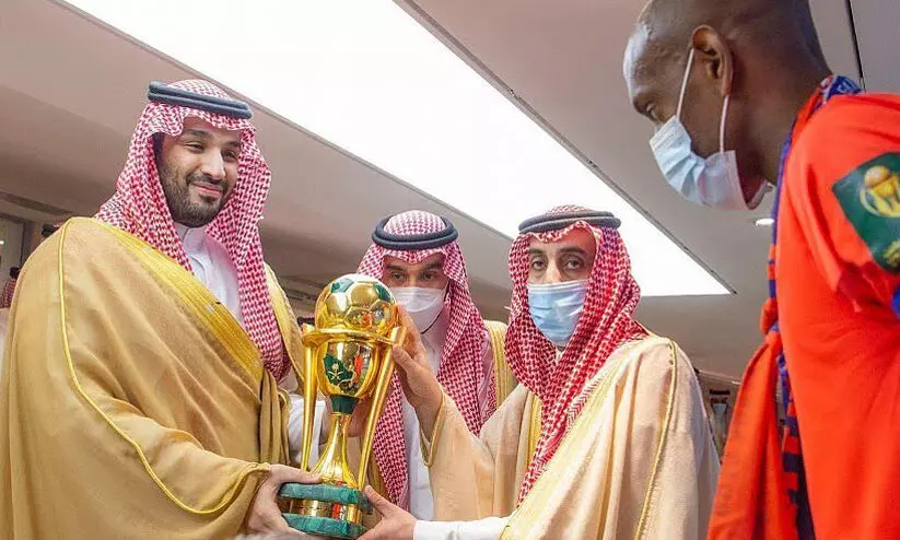 സൗദിയിൽ കിങ് കപ്പ് ഫുട്ബാൾ; അൽഫൈഹാ ടീം ജേതാക്കൾ സൗദിയിൽ കിങ് കപ്പ് ഫുട്ബാൾ; അൽഫൈഹാ ടീം ജേതാക്കൾ