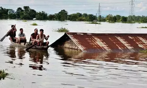 അസമിലെ വെള്ളപ്പൊക്കം; രക്ഷാപ്രവർത്തനങ്ങൾക്കായി 20 എൻ.ഡി.ആർ.എഫ് സംഘത്തെ വിന്യസിച്ചു