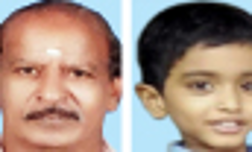 കണ്ണൂരിൽ ലോറിയിടിച്ച് മുത്തച്ഛനും ചെറുമകനും ദാരുണാന്ത്യം