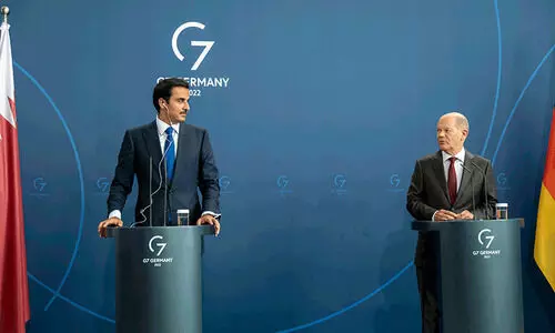 ബർലിനിൽ അമീർ-ജർമൻ ചാൻസലർ ചർച്ച