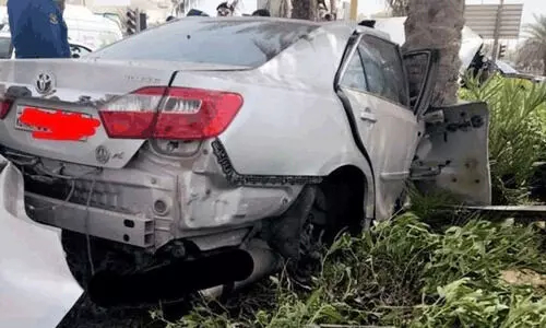 വാ​ഹ​നാ​പ​ക​ട​ത്തി​ൽ സ്വ​ദേ​ശി മ​രി​ച്ചു