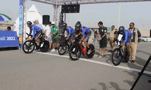 ജി.സി.സി ഗെയിംസ്: സൈക്ലിങ്ങിൽ യു.എ.ഇക്ക് സ്വർണം; കുവൈത്തിന് വെള്ളി ജി.സി.സി ഗെയിംസ്: സൈക്ലിങ്ങിൽ യു.എ.ഇക്ക് സ്വർണം; കുവൈത്തിന് വെള്ളി