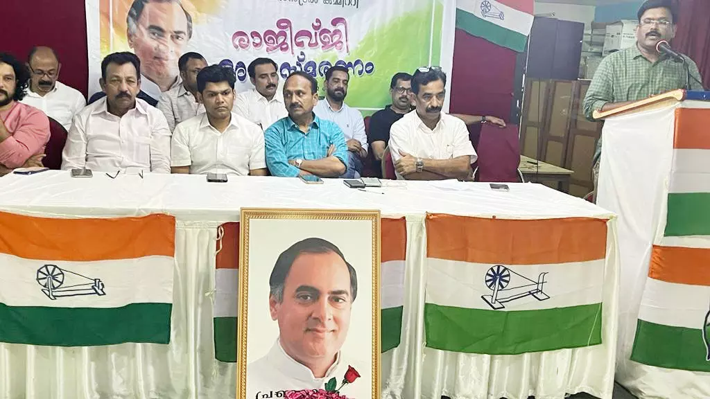 റി​യാ​ദ് ഒ.​ഐ.​സി.​സി രാ​ജീ​വ് ഗാ​ന്ധി അ​നു​സ്മ​ര​ണം